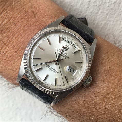 rolex day-date 1803 white gold|rolex 1803 day date 36.